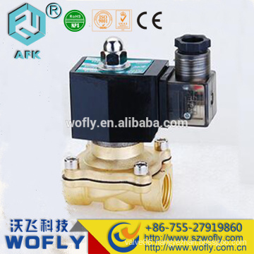 NO/NC brass 220VAC liquid gas solenoid valve